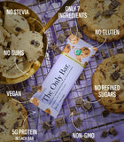 Truvani barra planta, ingredientes visibles para una elección natural