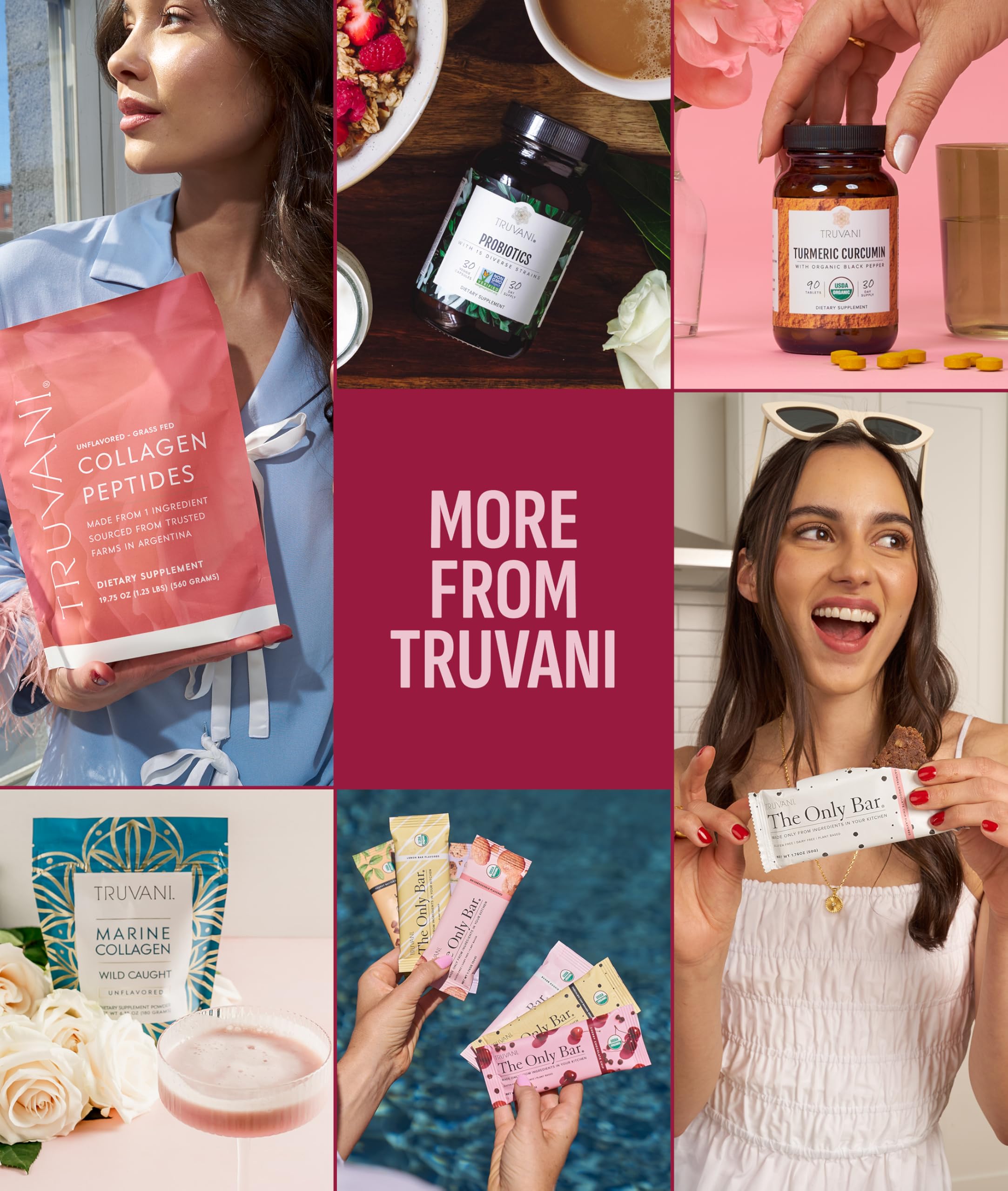 Compromiso de calidad de Truvani, opción vegana sin gluten.
