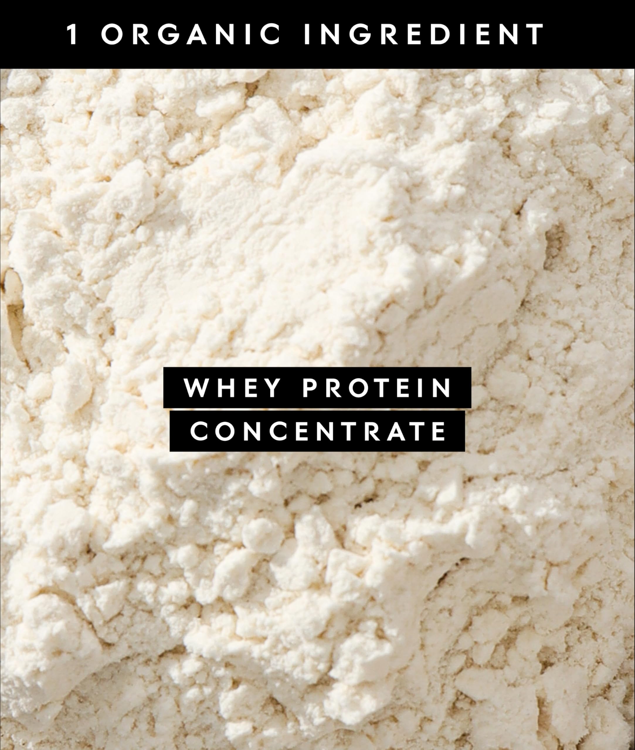 Truvani proteína orgánica sin gomas, polvo con ingredientes reales.
