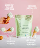 Truvani Proteína vegana Matcha ingredientes premium para nutrición consciente
