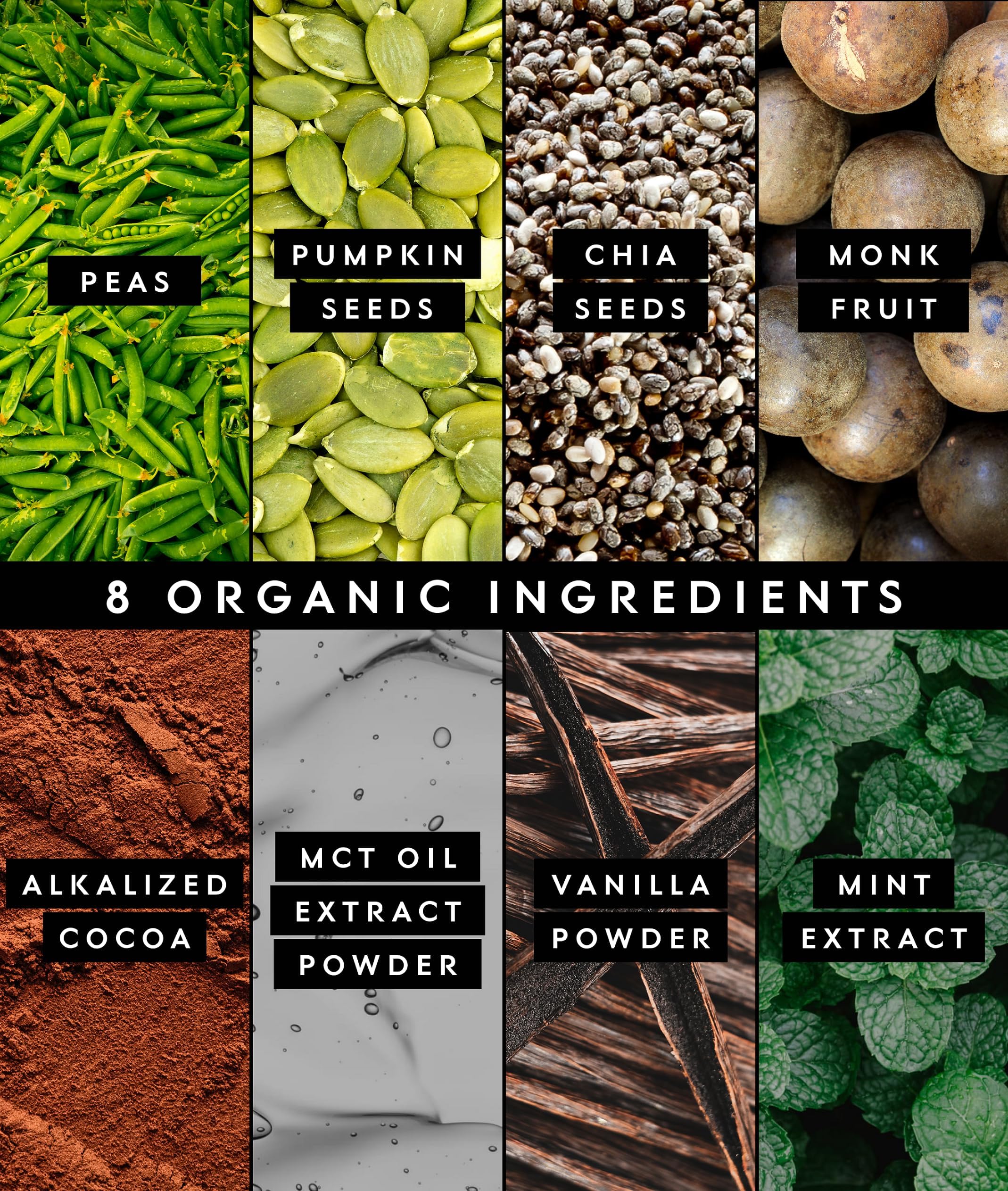 Etiqueta de ingredientes de Truvani con información clara y transparente