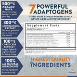 TruWild Adaptogen Blend bote: envase práctico para uso cotidiano.