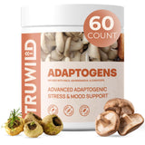 TruWild Adaptogen Blend cápsulas: apoyo diario para energía sostenida.