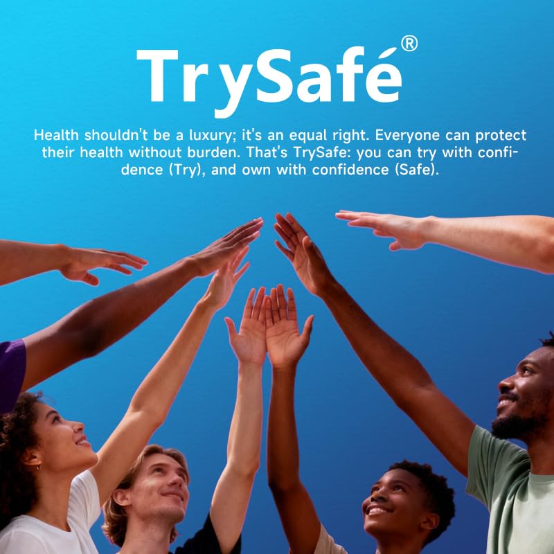 TrySafe sello GMP certificado, garantía de calidad y seguridad.