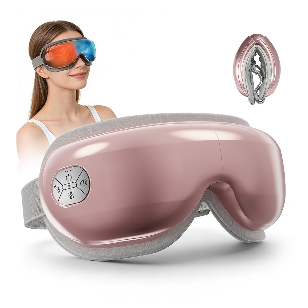 TSWONKS masajedor ocular calor-frío para relajación rápida