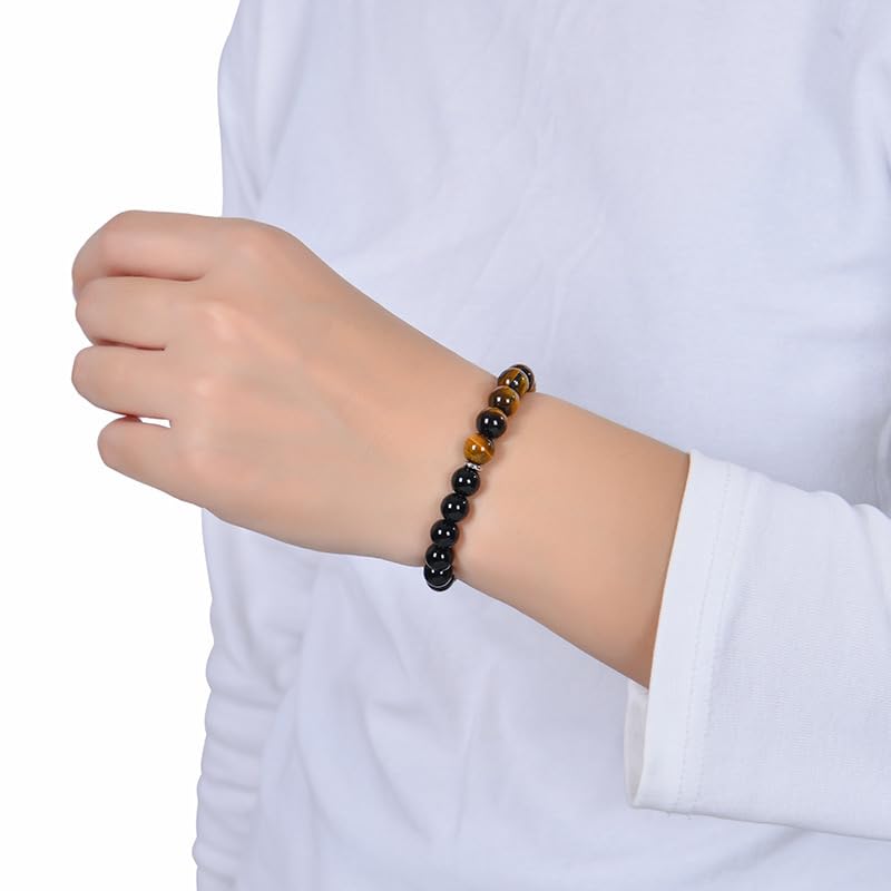 Pulsera TubianCA con piedras naturales para uso diario y bienestar