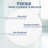 TUCKS Cuidado de zonas sensibles con higiene externa y protección