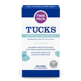 TUCKS Almohadillas Medicadas Enfriamiento en empaque práctico para uso diario