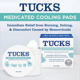 TUCKS Almohadillas Enfriamiento con textura ultra suave para limpieza diaria