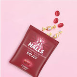 Tulipani Halls Cereza, sabor cereza refrescante y mentol suave
