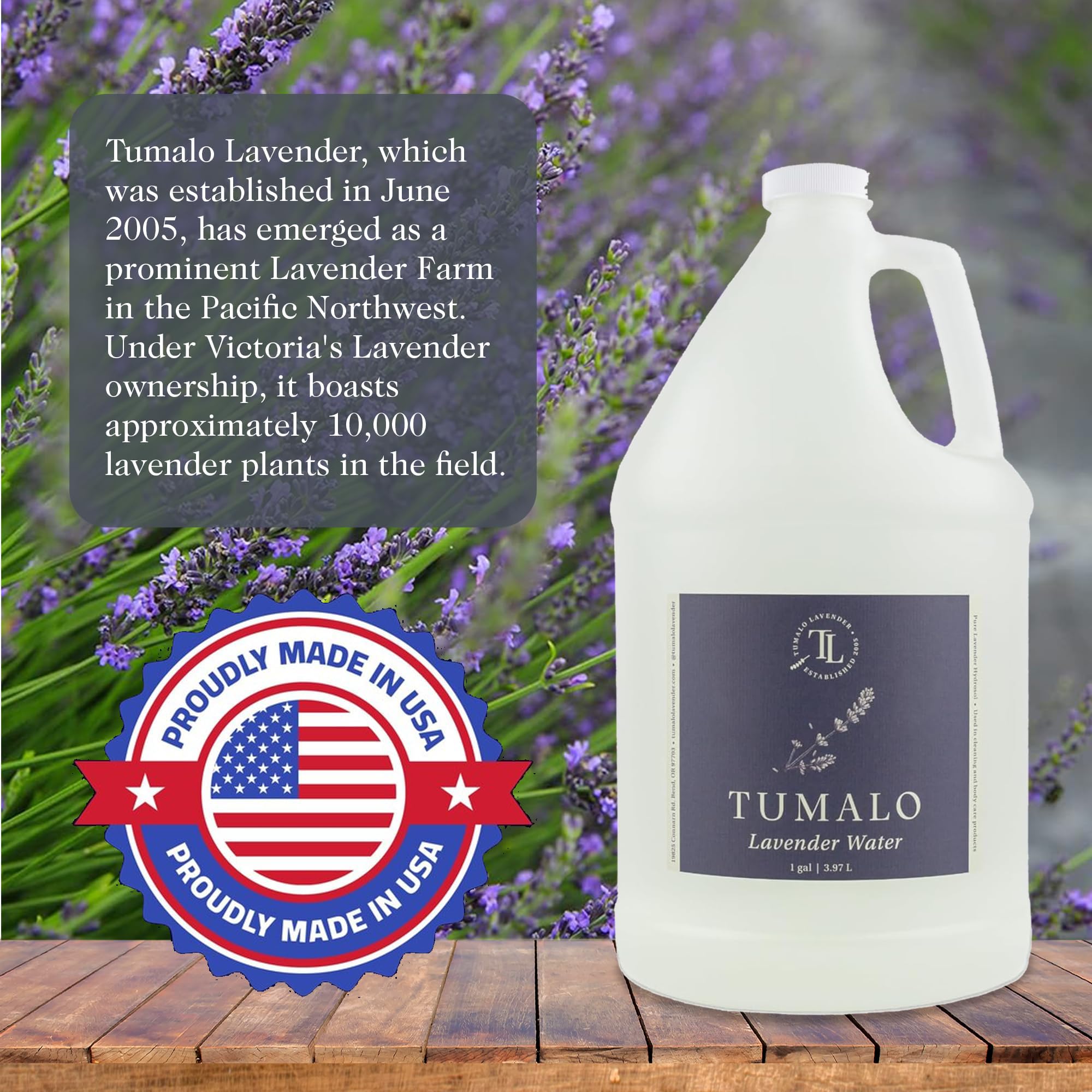 Tumalo Lavender spray para ropa de cama aporta frescura.