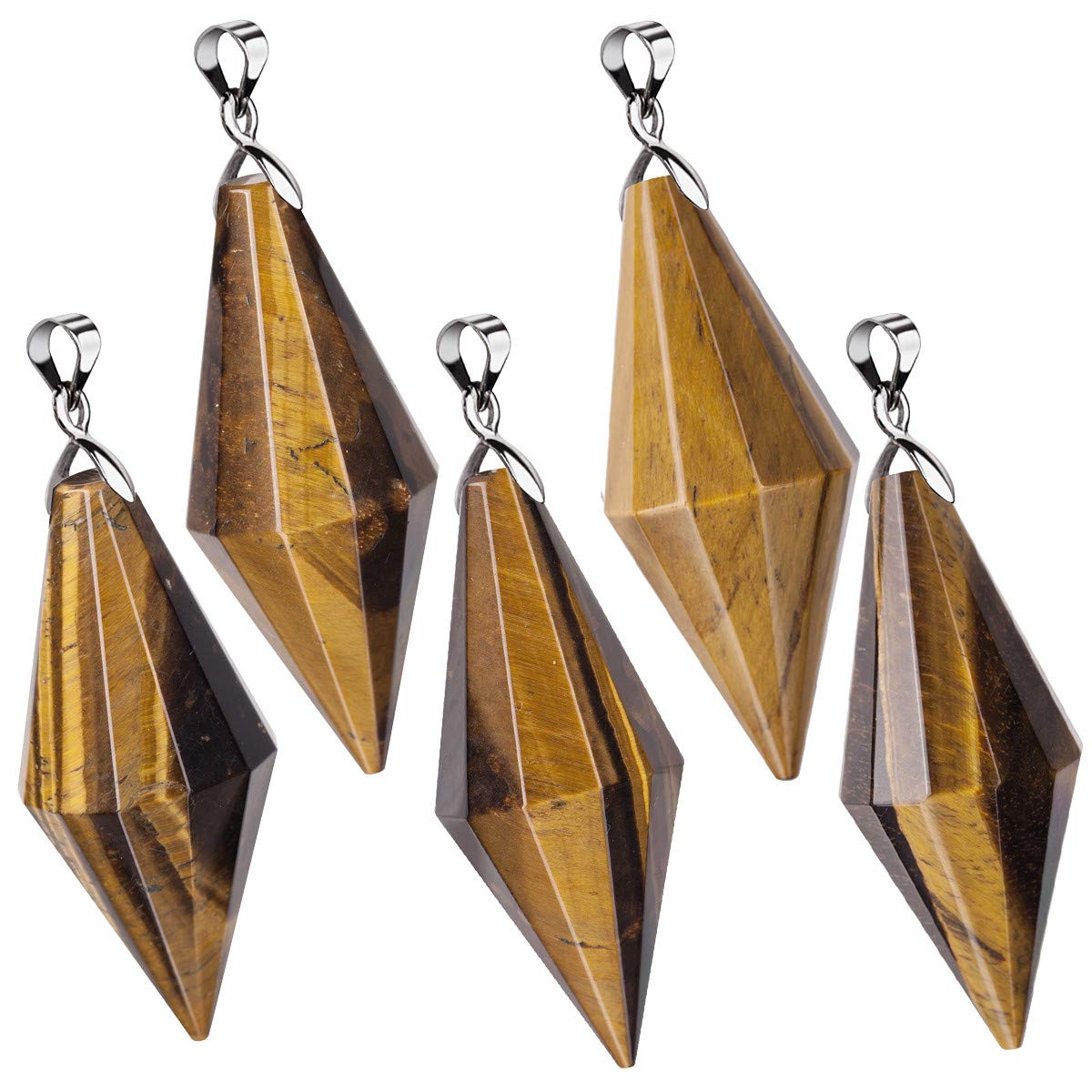 Péndulo de cristal TUMBEELLUWA para divinación y decisiones
