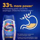 Botella de TUMS 72 tabletas con cierre hermético para llevar.