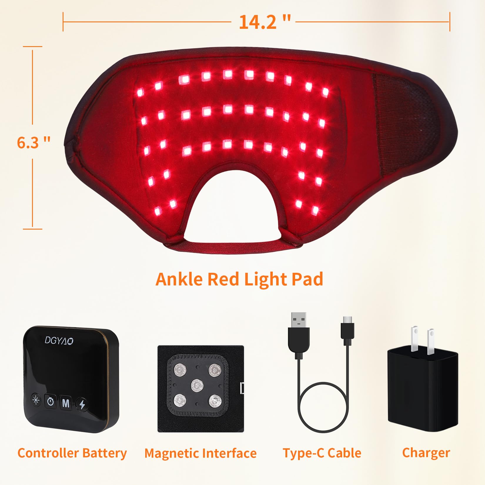 TUOB luz infrarroja 850nm que penetra para alivio dirigido