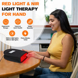 TERAPIA TUOB MANO DOS MODOS ofrece iluminación continua o pulsada.
