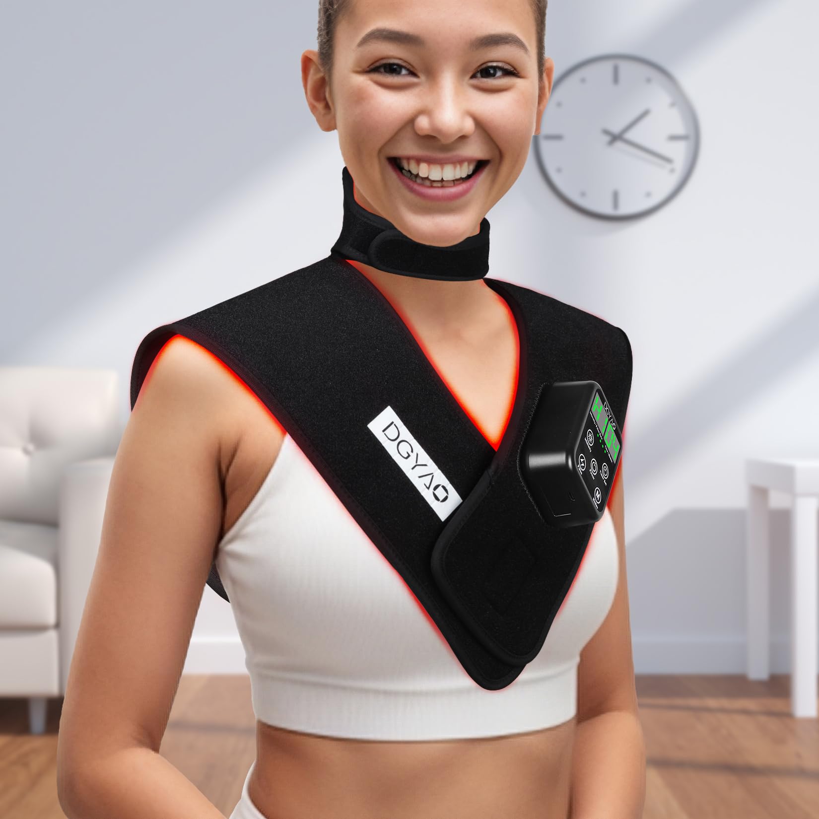 TUOYR diseño en U invertido para cubrir cuello, hombros y espalda alta.