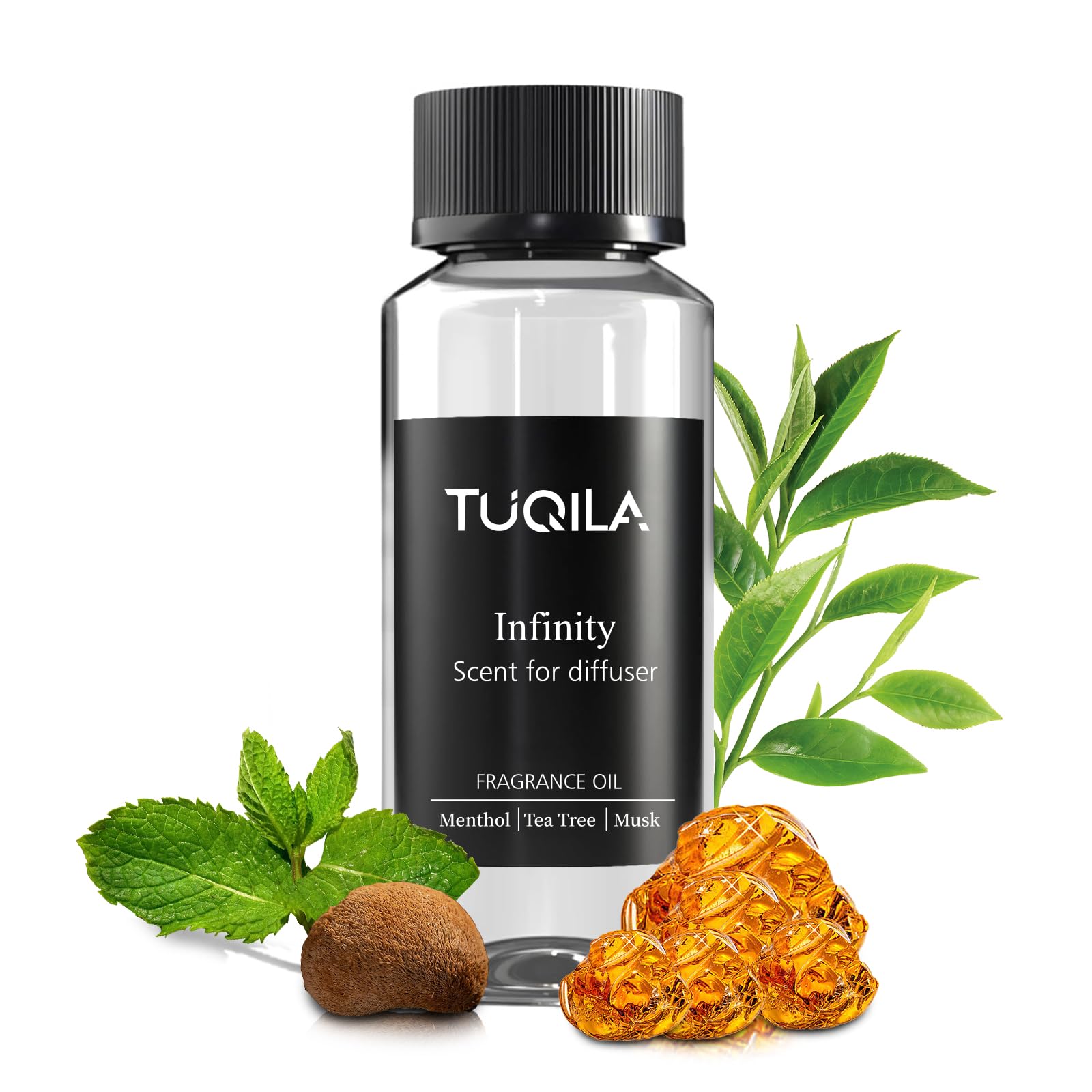 Tuqila Infinity: botella de 120 ml para aroma duradero en cualquier habitación.