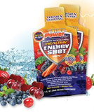 Turbo Power Plus sabor fruta tropical, energía suave durante el día.