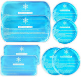 Tutmyrea bolsas de hielo 8 unidades para alivio práctico en casa