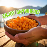 Twin Peaks Ingredients Protein Puffs sabor ajo parmesano, ideal para meriendas proteicas