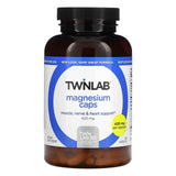 Twinlab Magnesio Caps en bote, ayuda a aliviar calambres musculares