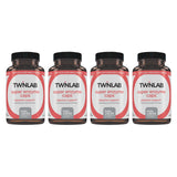 Twinlab Cápsulas Super Enzimas, botella visible, apoyo digestivo diario.