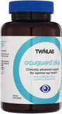 Twinlab Ocuguard Plus: etiqueta lateral, minerales clave para la vista.