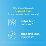 Twinlab Ripped Fuel: cápsulas con cafeína para enfoque.