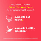 Caja Twinlab Super Enzyme Caps lista para exhibirse en estante