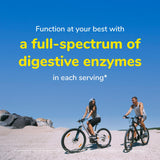 Twinlab Super Enzyme Caps: etiqueta clara con beneficios digestivos destacados