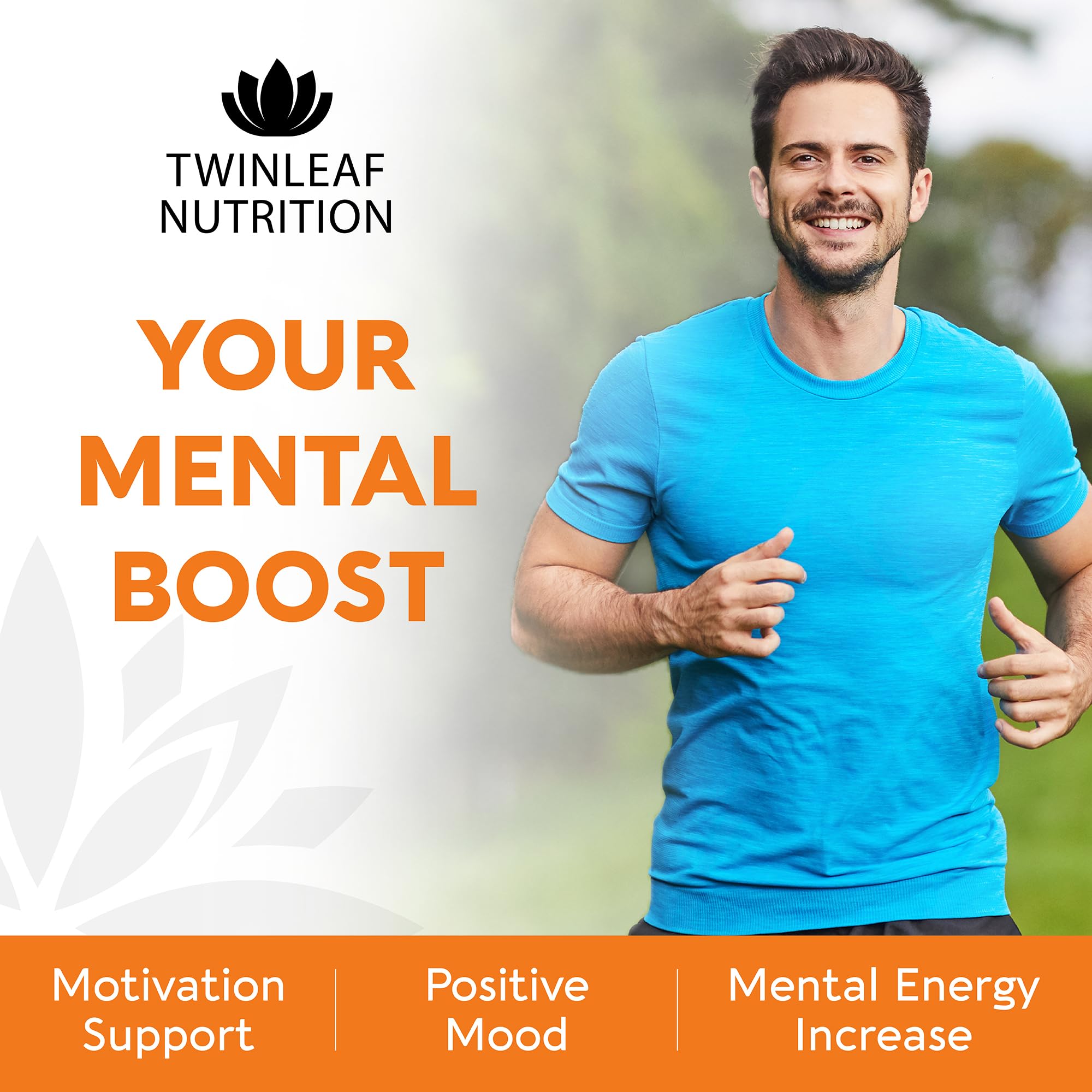 Mucuna Pruriens Natural de TwinLeaf: opción para bienestar cognitivo.