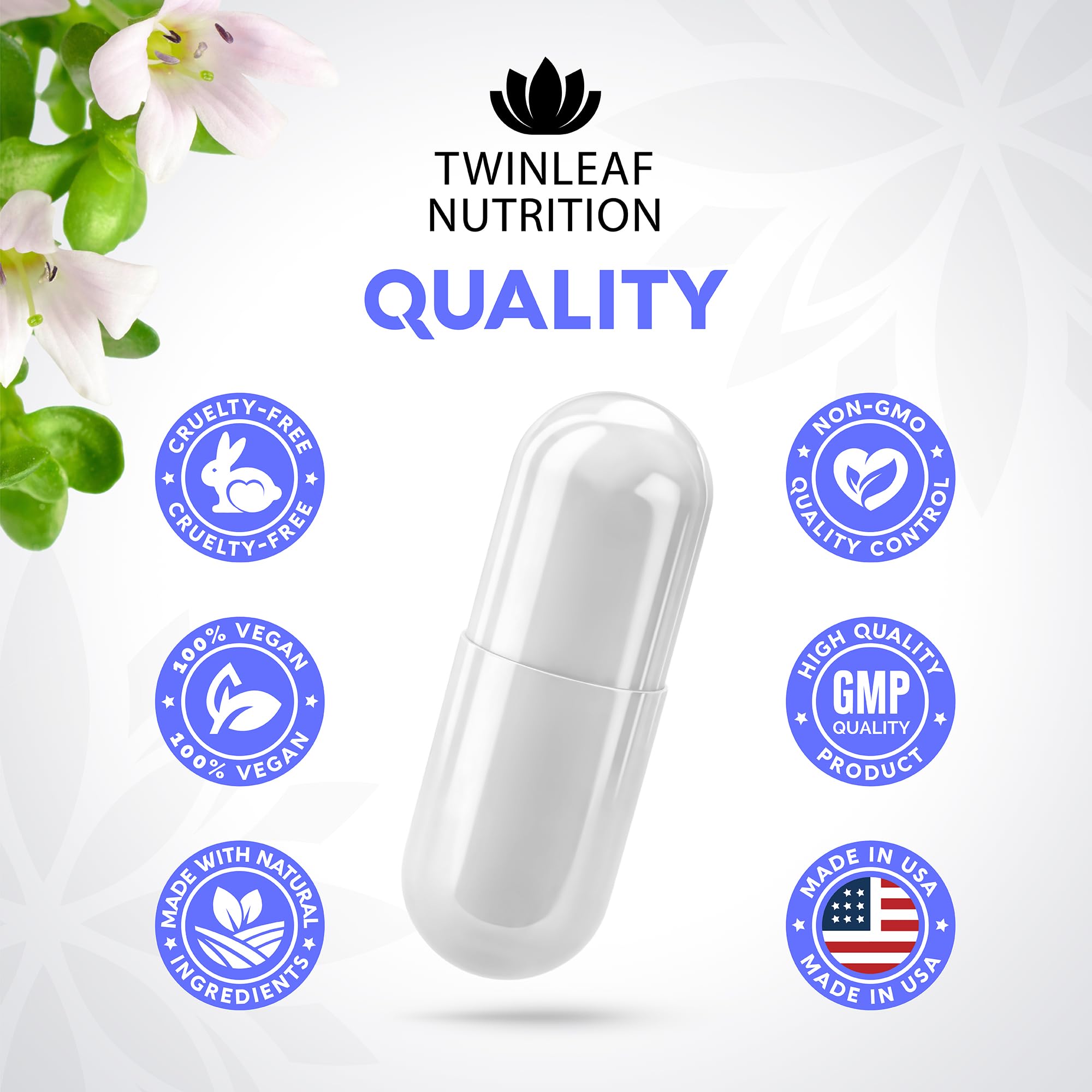 Presentación y envase de Twinleaf Serotonin Booster para uso diario