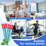 Twoworld dentífrico con diseño a prueba de fugas para baños compartidos.
