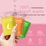Toallitas twoworld con lavanda para aroma relajante y higiene íntima