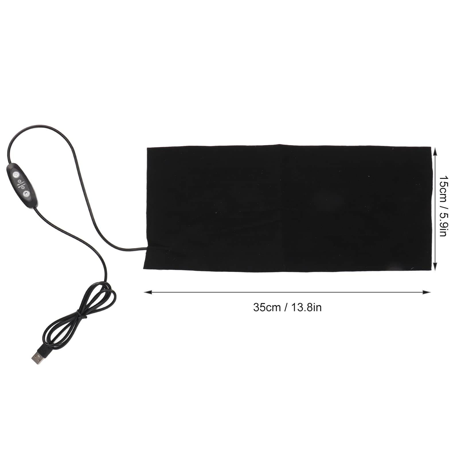 Tyenaza almohadilla-USB-lavable-para-ropa, fácil de limpiar y reutilizable.