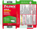 Tylenol caplets para dolor de cabeza, alivio diurno