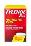 Tylenol: dos frascos, 580 tabletas para uso diario.