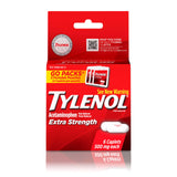 Tylenol Extra Strength, envase de viaje de 6 tabletas para alivio temporal del dolor