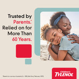 Tylenol Infantil etiqueta indica dosis para niños 2 a 11 años