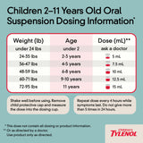 Tylenol Infantil envase compacto para llevar en casa