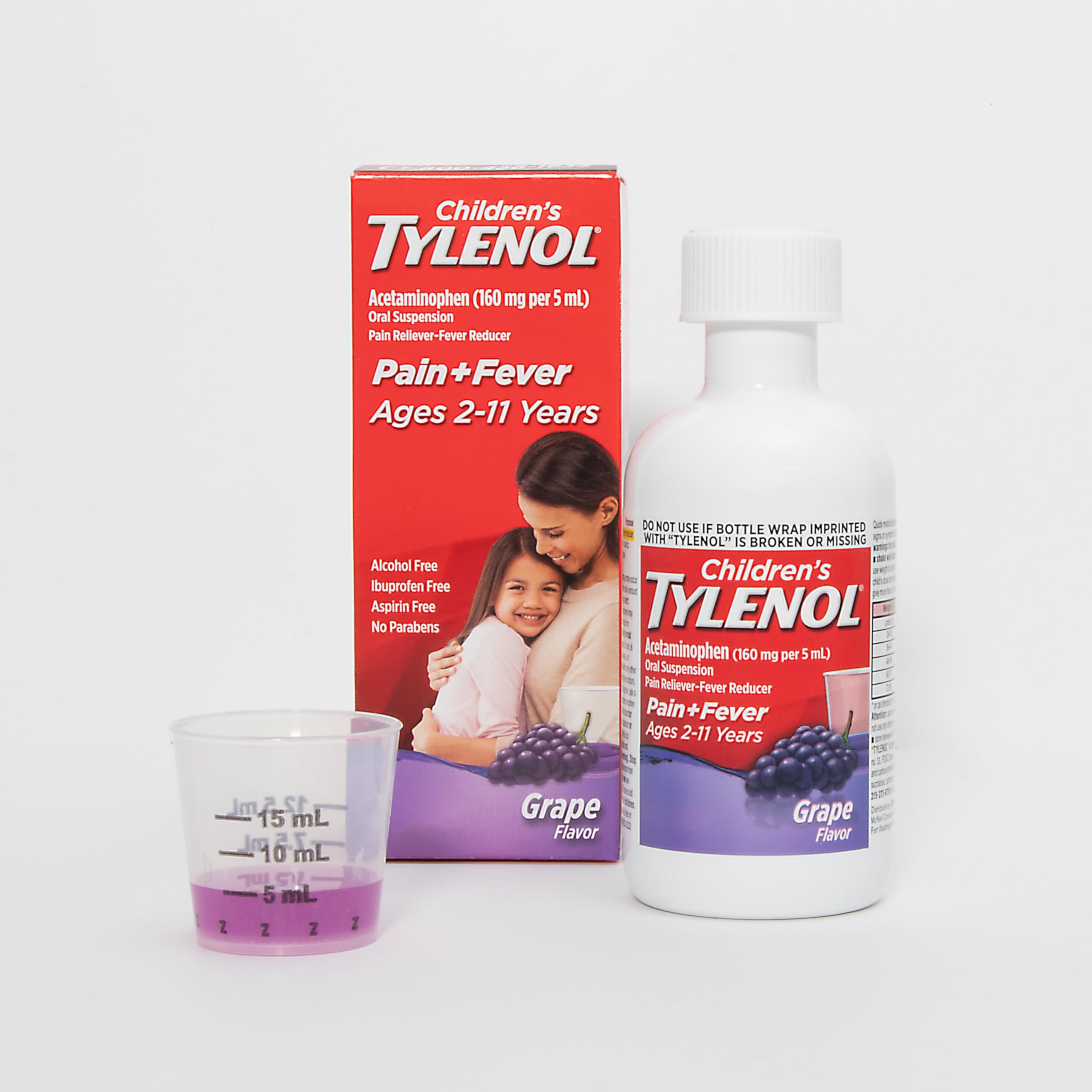 Tylenol Niños recomendado por pediatras.
