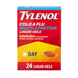 Tylenol resfriado diurno: gel líquido para alivio rápido de los síntomas
