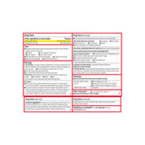 Tylenol Sinus Caplets, estante mostrando formato 24 para varios días.