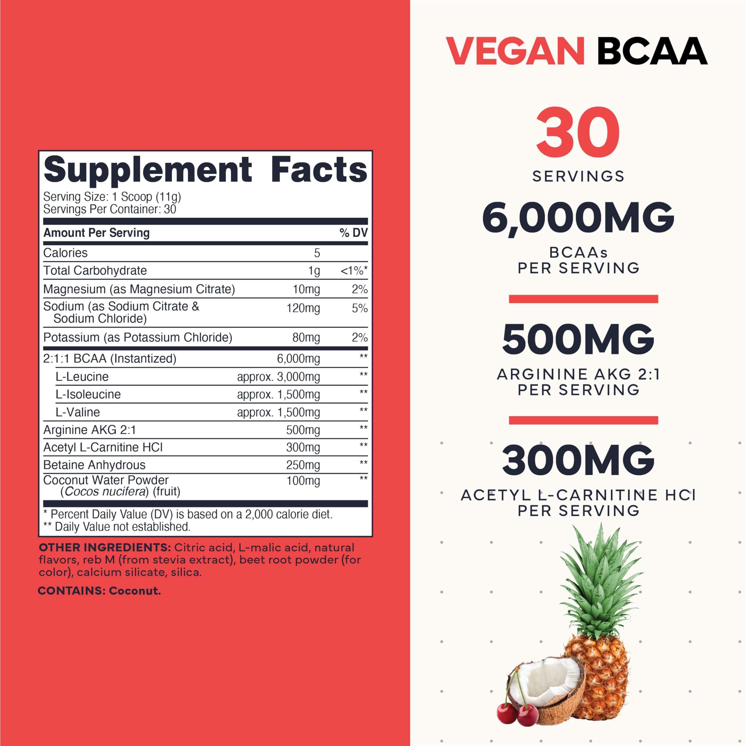 Type Zero BCAA con cucharilla incluida para medir porciones con precisión.