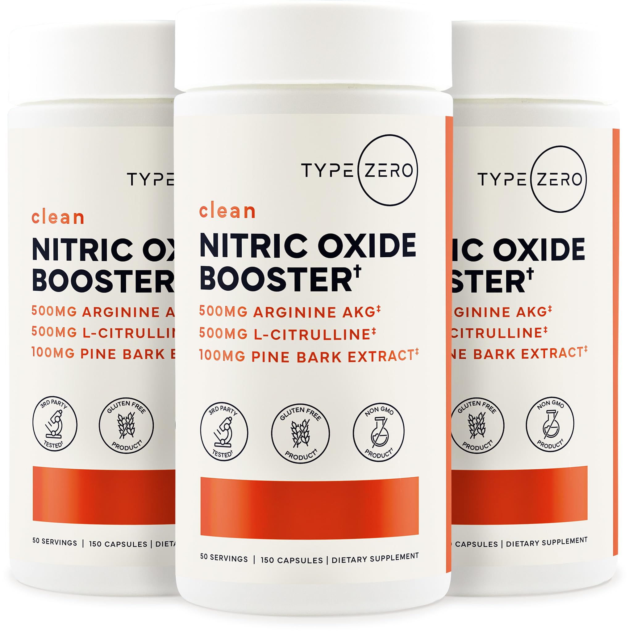 Ejercicio con Type Zero Nitric Oxide 6X Booster para energía sostenida.