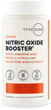 Type Zero Nitric Oxide 6X Booster, bote, apoyo a la circulación durante entrenamientos.