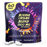 tzaxyan 1300mg higado bovino para energia diaria y equilibrio hormonal