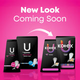 U by Kotex Balance núcleo Xpress-Dri 2x más absorbente para mayor sequedad