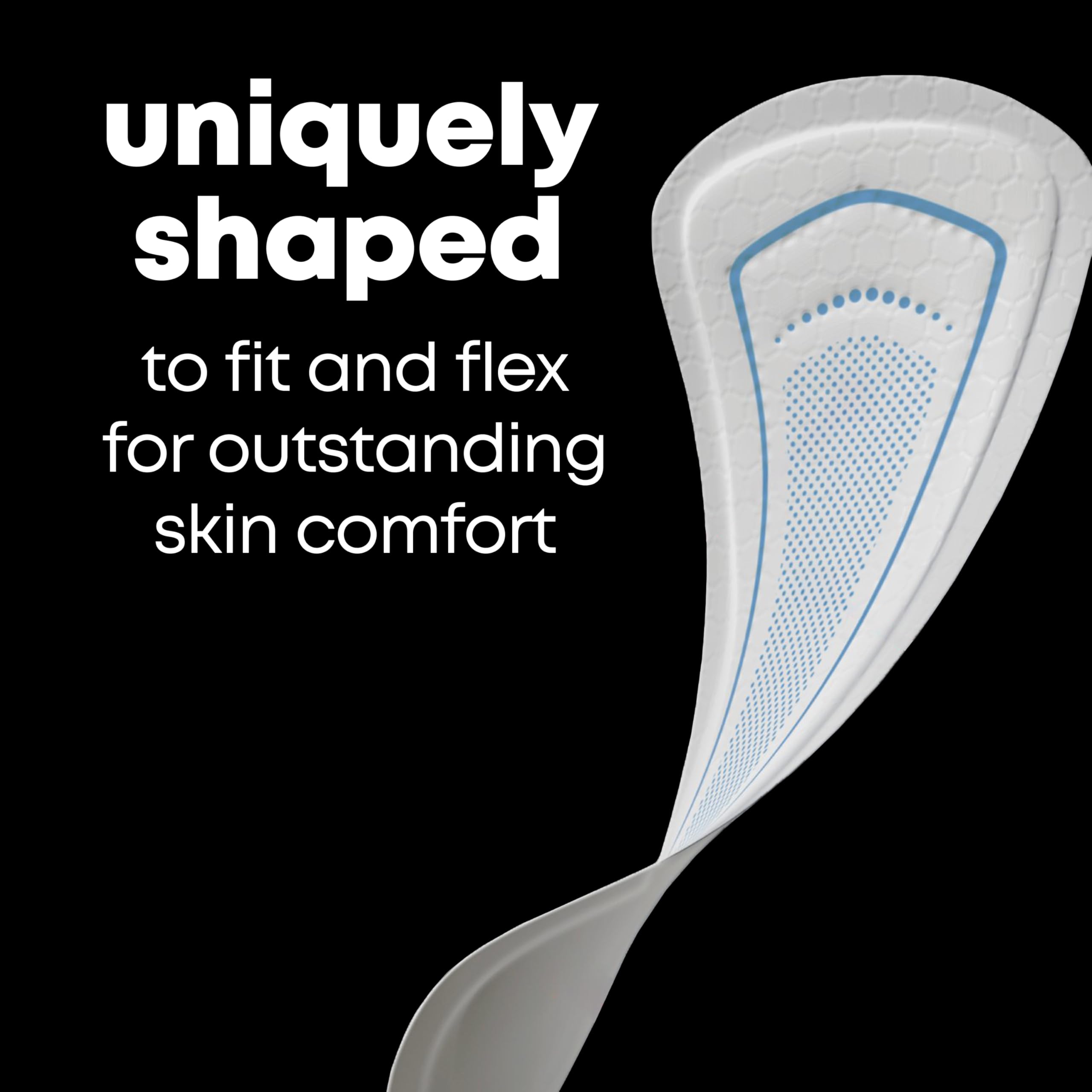 U by Kotex Balance dermatológicamente probado sin fragancias para piel sensible