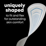 U by Kotex Balance dermatológicamente probado sin fragancias para piel sensible